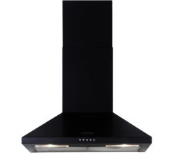 Belling 60CHIM Chimney Cooker Hood - Black